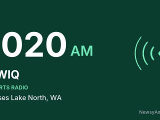 KWIQ 1020 AM, Moses Lake North, WA