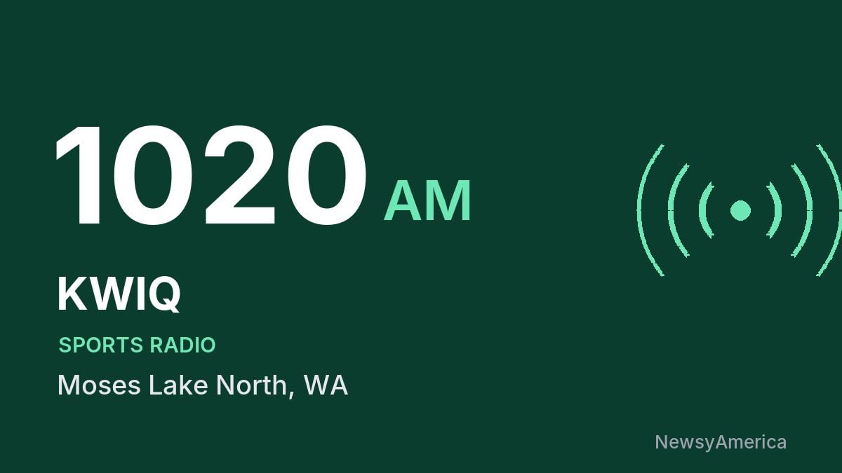 KWIQ 1020 AM – Moses Lake North