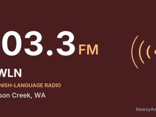 KWLN 103.3 FM, Wilson Creek, WA