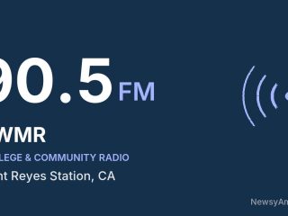 KWMR 90.5 FM, Point Reyes Station, CA