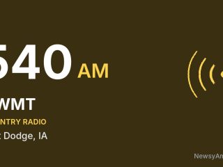 KWMT 540 AM, Fort Dodge, IA