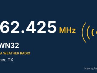 KWN32 NOAA Weather Radio 162.425 MHz, Gilmer, TX