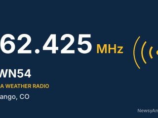 KWN54 NOAA Weather Radio 162.425 MHz, Durango, CO