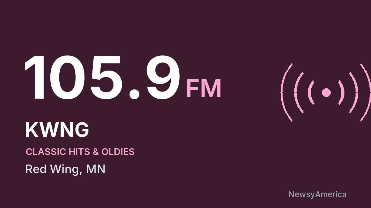KWNG 105.9 FM – Red Wing