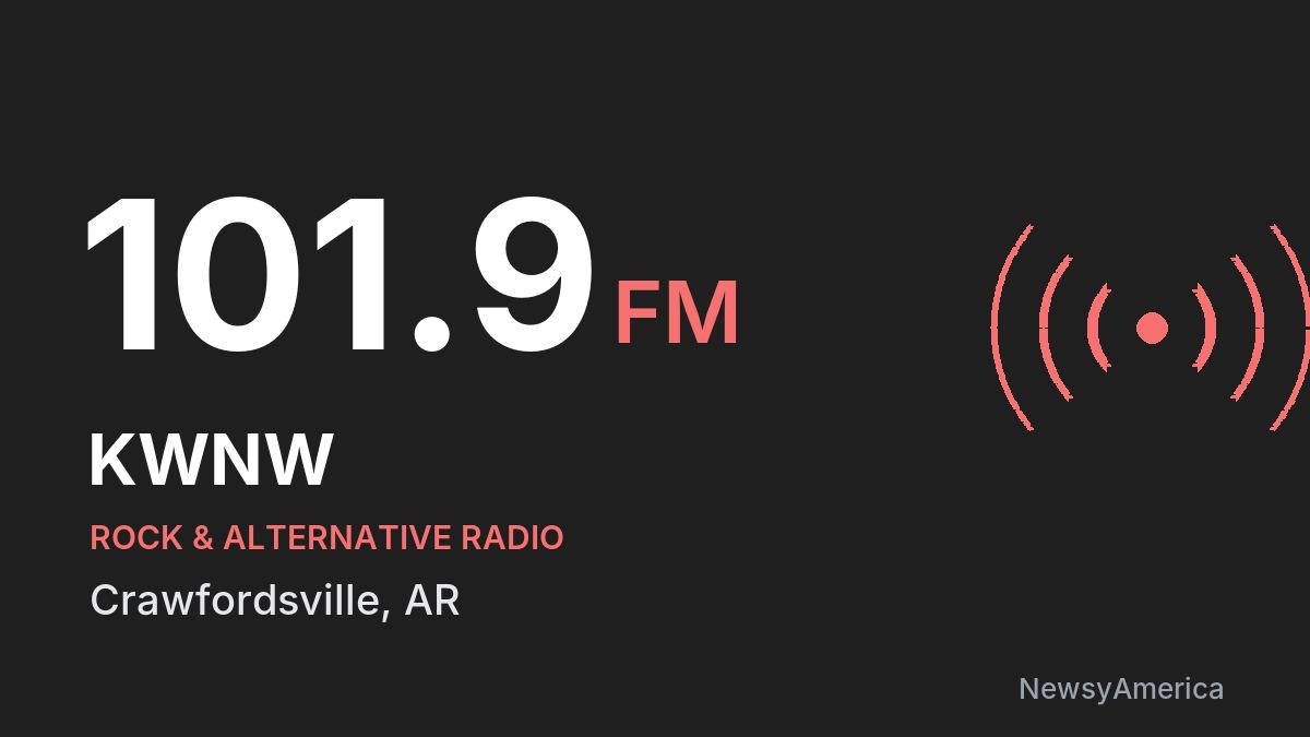 KWNW 101.9 FM – Crawfordsville