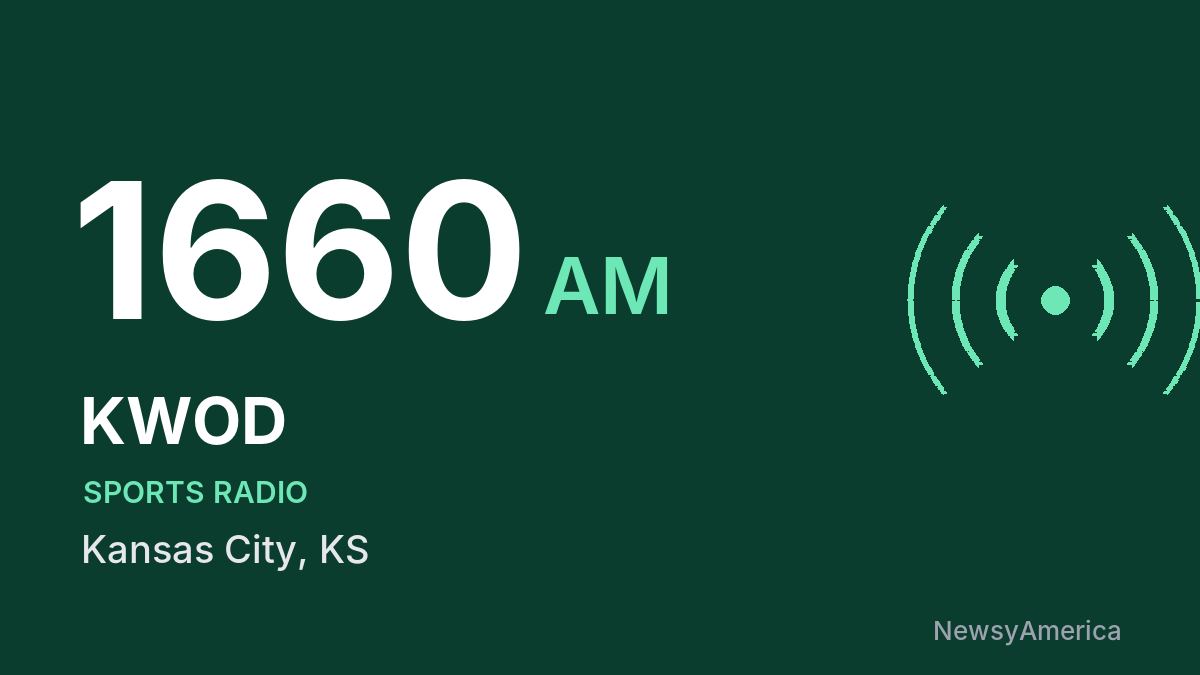 KWOD 1660 AM – Kansas City
