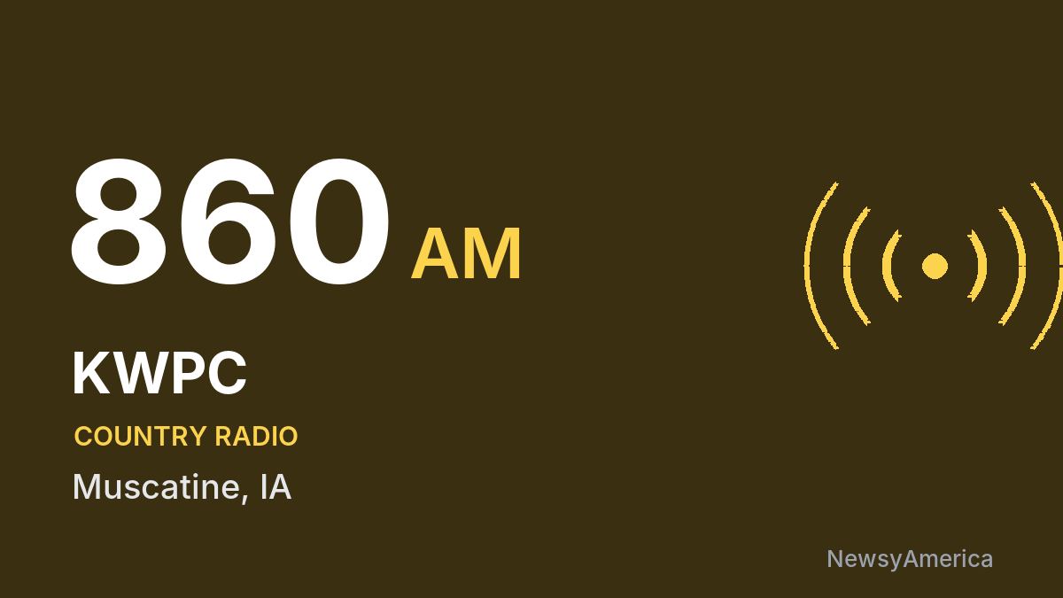 KWPC 860 AM – Muscatine