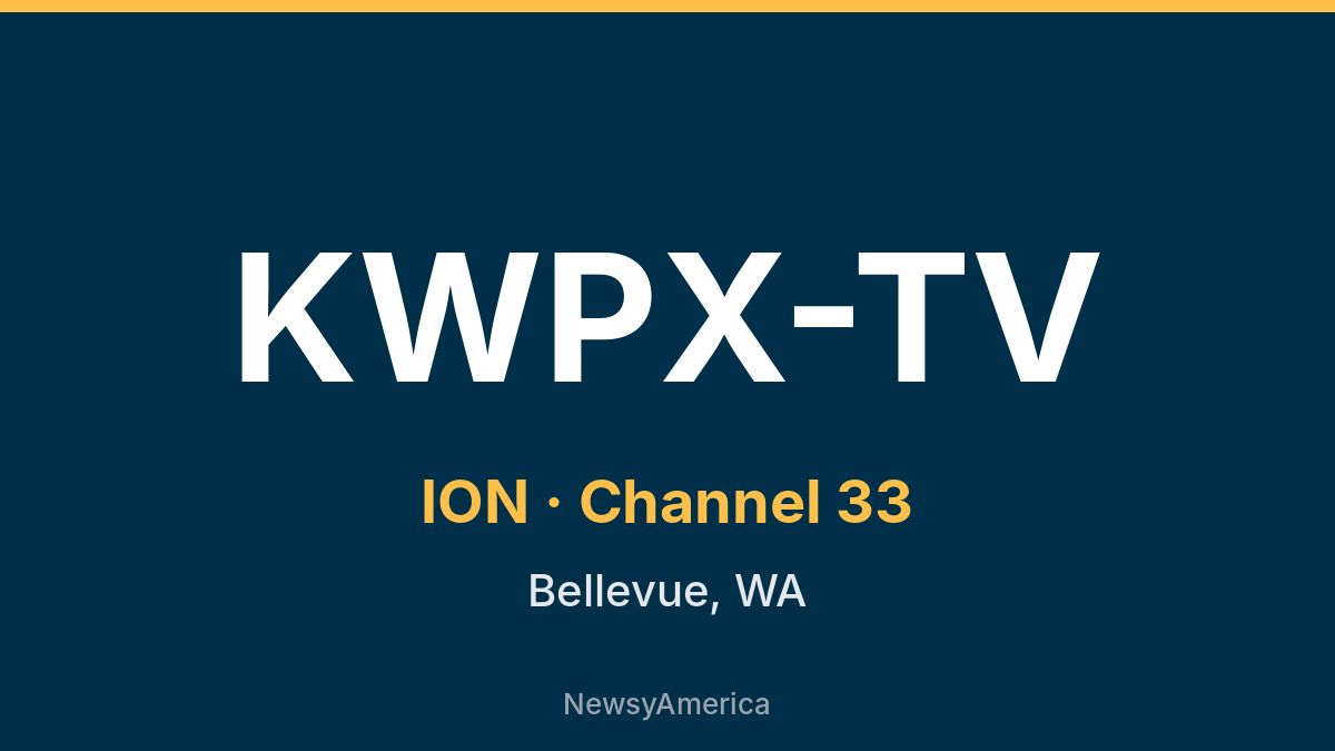 KWPX-TV – ION 33 Seattle