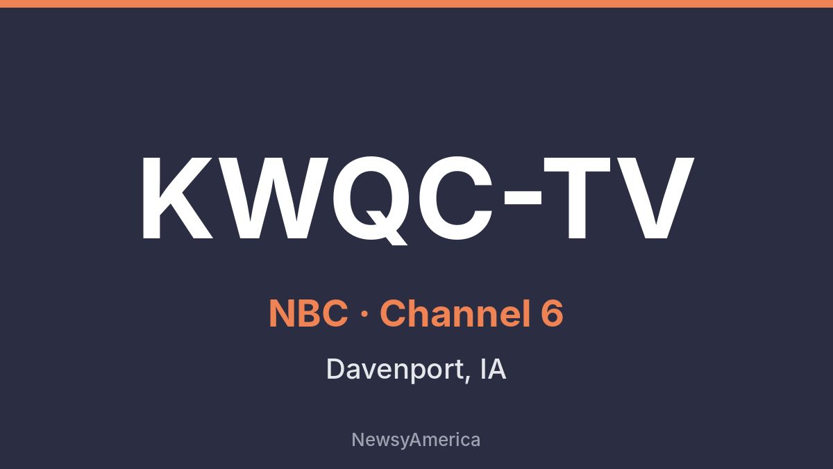 KWQC-TV – NBC 6 Davenport
