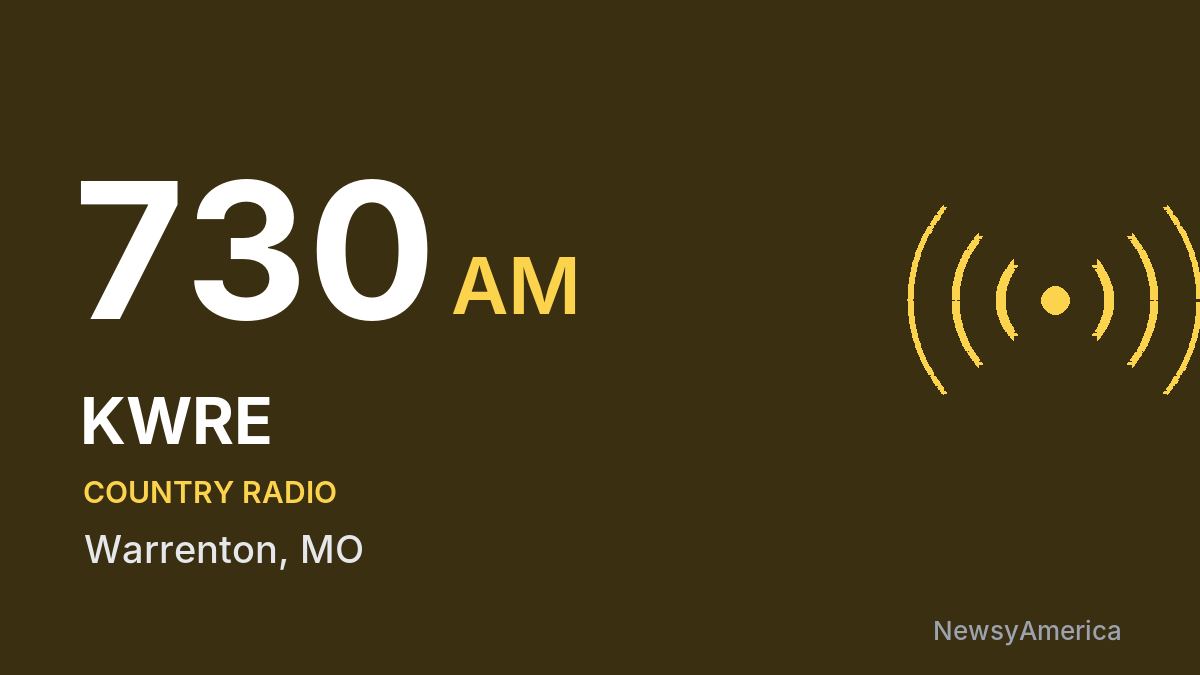 KWRE 730 AM – Warrenton