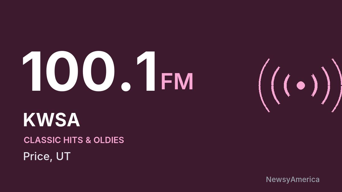 KWSA 100.1 FM – Price