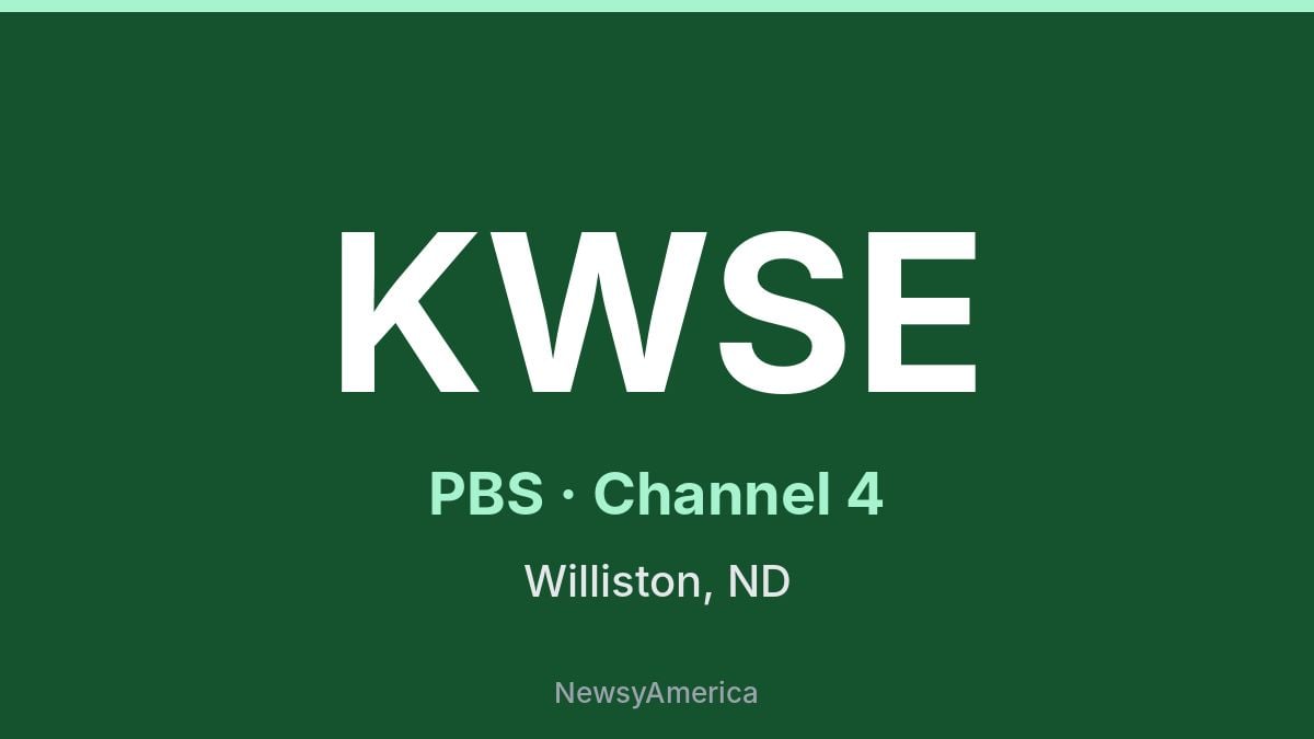 KWSE – PBS 4 Minot