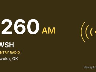 KWSH 1260 AM, Wewoka, OK