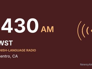 KWST 1430 AM, El Centro, CA