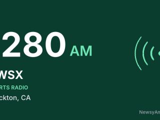 KWSX 1280 AM, Stockton, CA