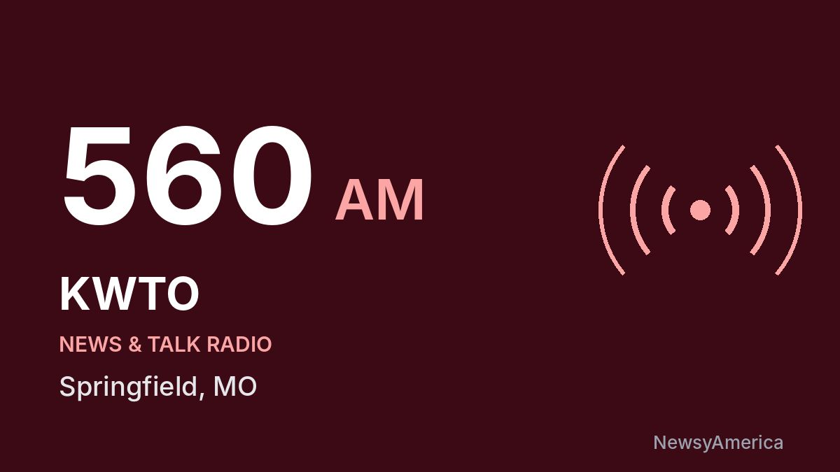 KWTO 560 AM – Springfield