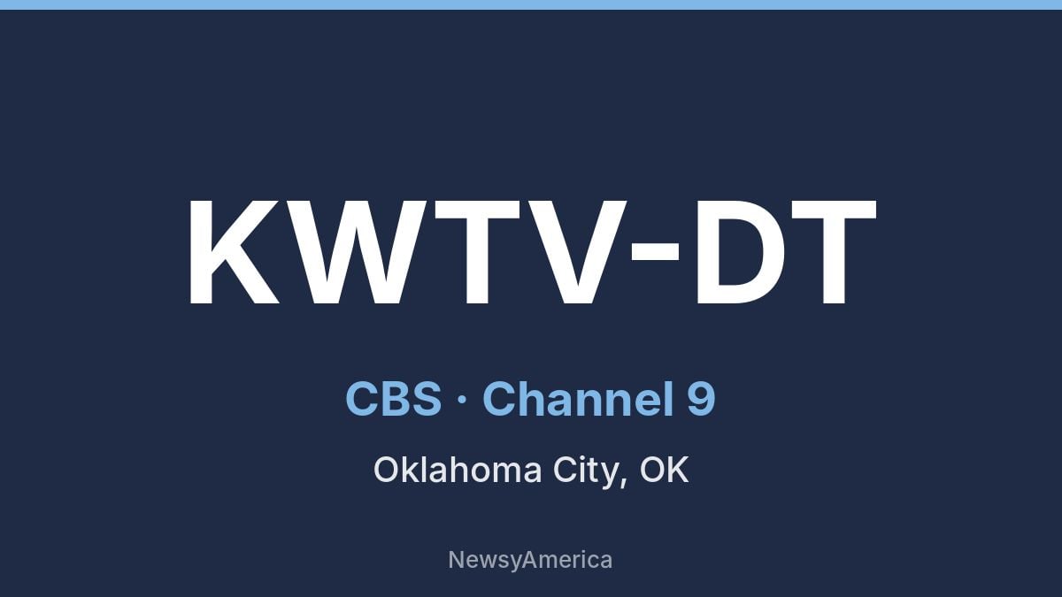 KWTV-DT – CBS 9 Oklahoma City