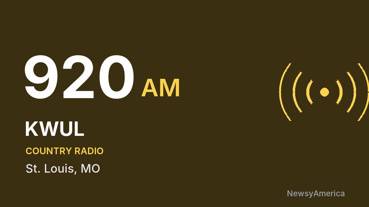 KWUL 920 AM – St. Louis