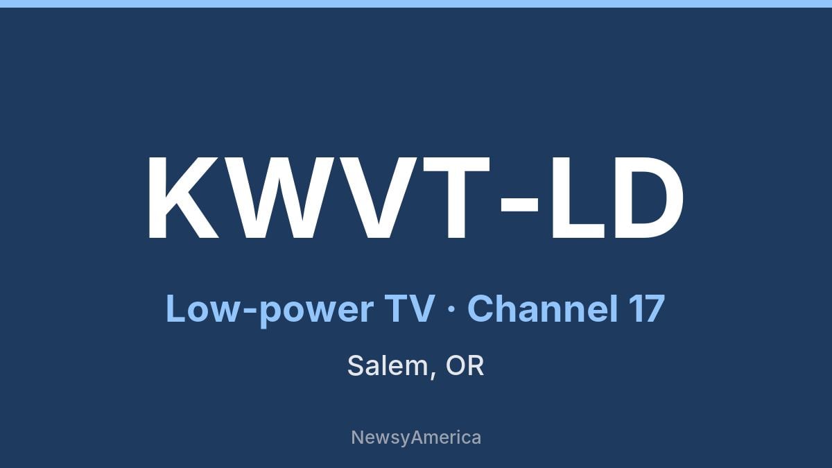 KWVT-LD – Channel 17 Portland