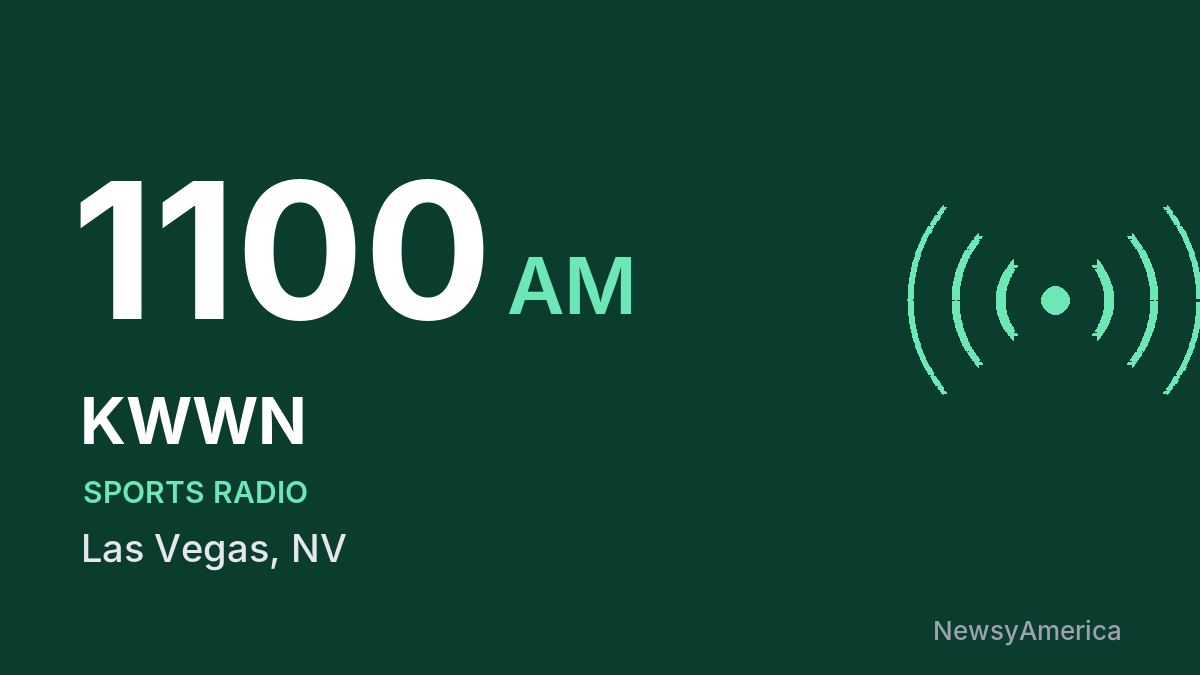 KWWN 1100 AM – Las Vegas