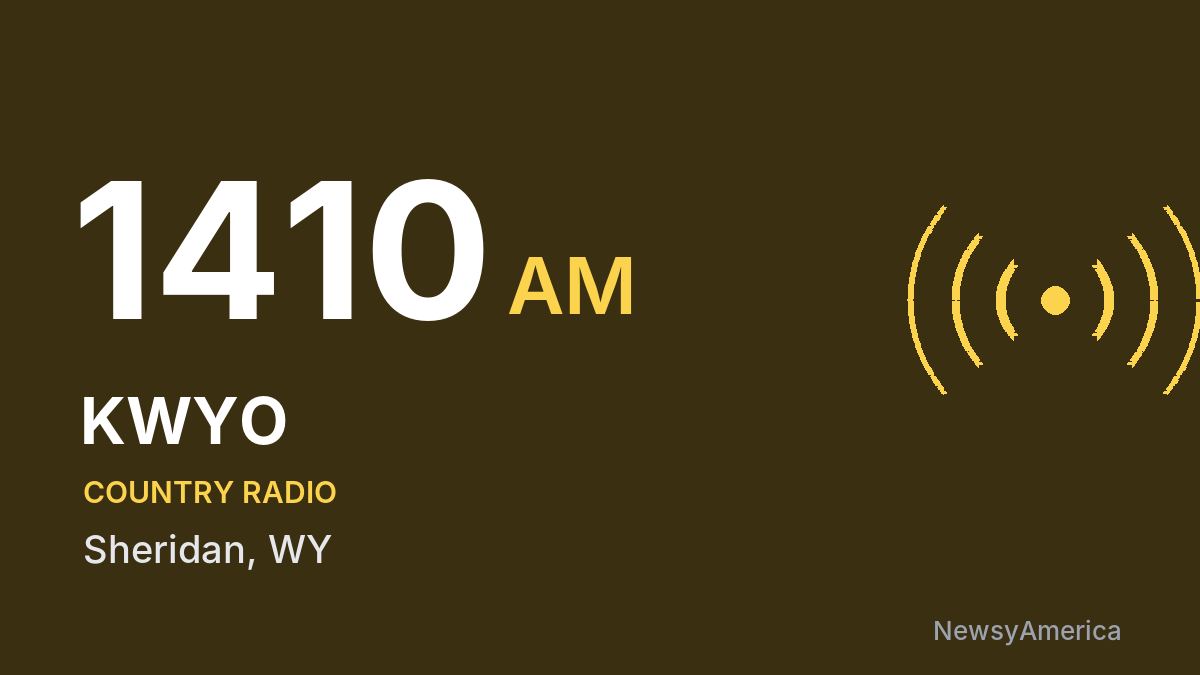 KWYO 1410 AM – Sheridan