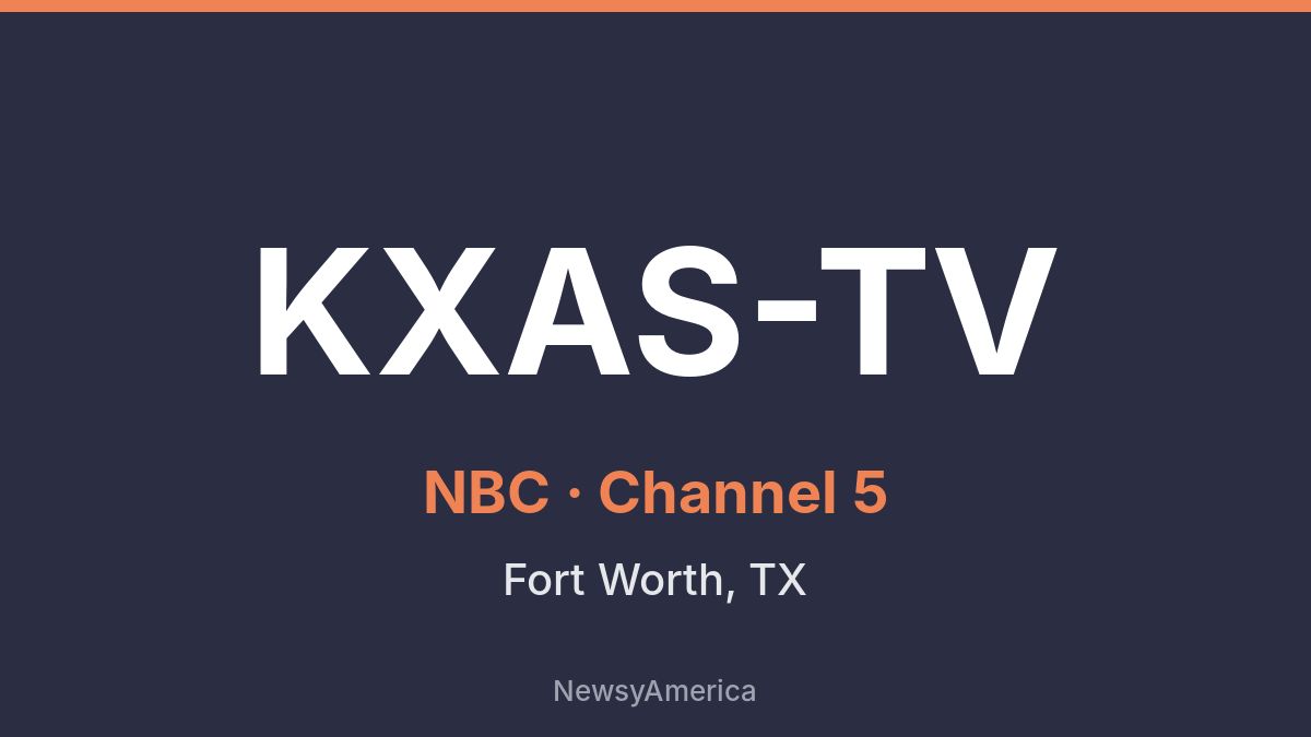 KXAS-TV – NBC 5 Dallas
