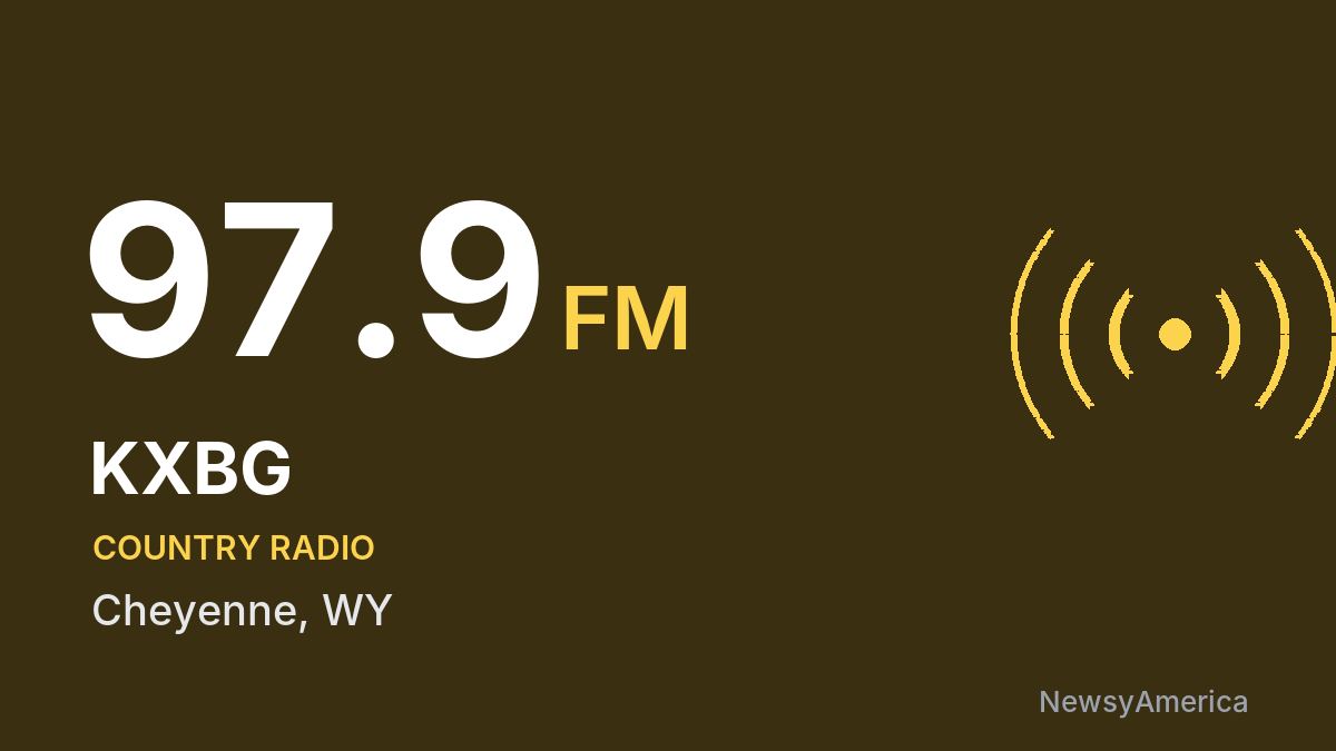KXBG 97.9 FM – Cheyenne