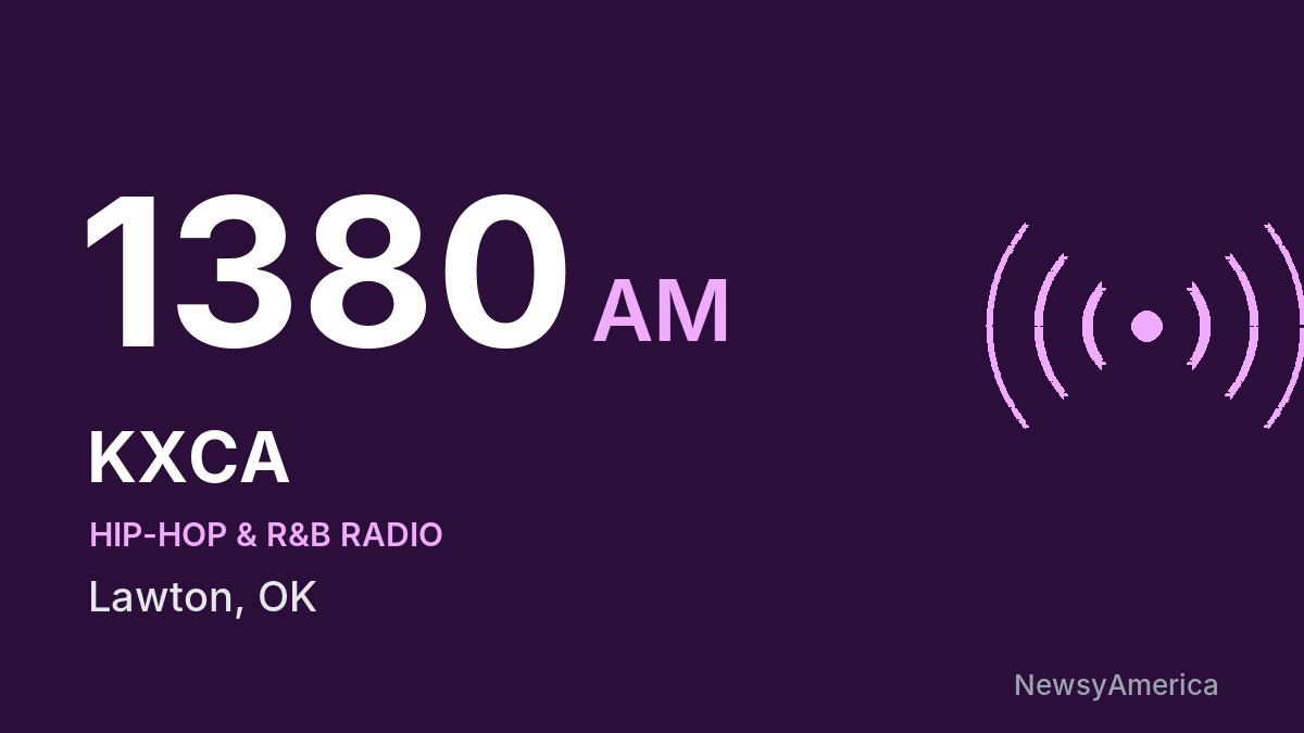 KXCA 1380 AM – Lawton