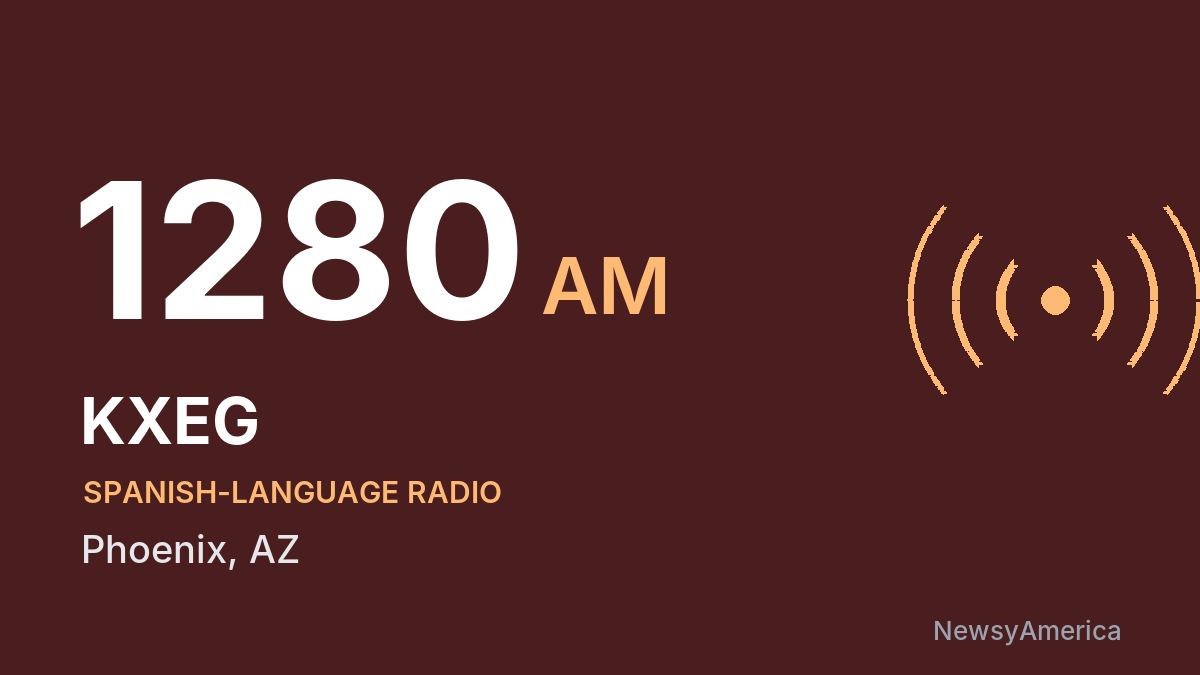 KXEG 1280 AM – Phoenix
