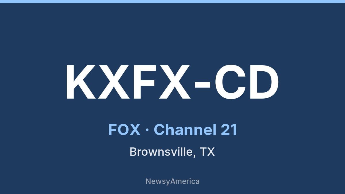 KXFX-CD – FOX 21 Harlingen