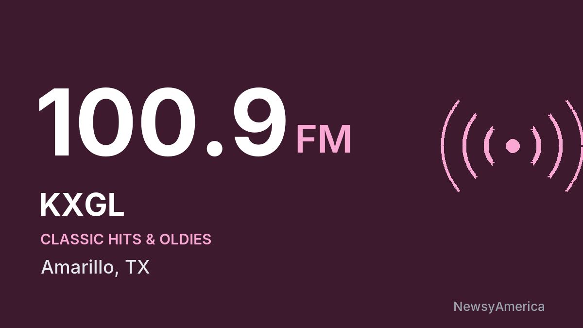 KXGL 100.9 FM – Amarillo