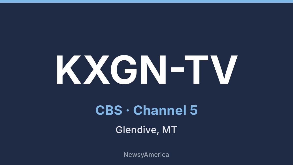 KXGN-TV – CBS 5 Glendive