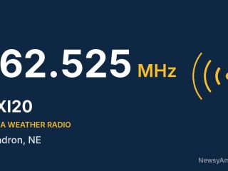 KXI20 NOAA Weather Radio 162.525 MHz, Chadron, NE