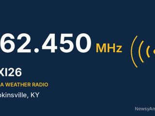 KXI26 NOAA Weather Radio 162.450 MHz, Hopkinsville, KY