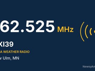 KXI39 NOAA Weather Radio 162.525 MHz, New Ulm, MN