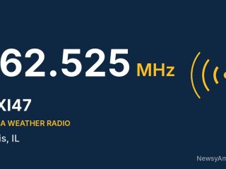 KXI47 NOAA Weather Radio 162.525 MHz, Paris, IL