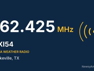 KXI54 NOAA Weather Radio 162.425 MHz, Burkeville, TX