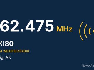 KXI80 NOAA Weather Radio 162.475 MHz, Craig, AK