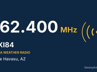 KXI84 NOAA Weather Radio 162.400 MHz, Lake Havasu, AZ