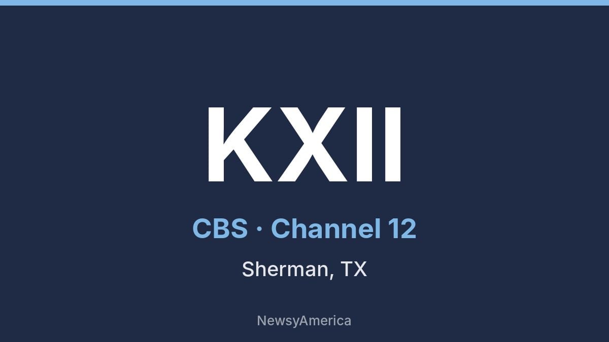 KXII – CBS 12 Sherman