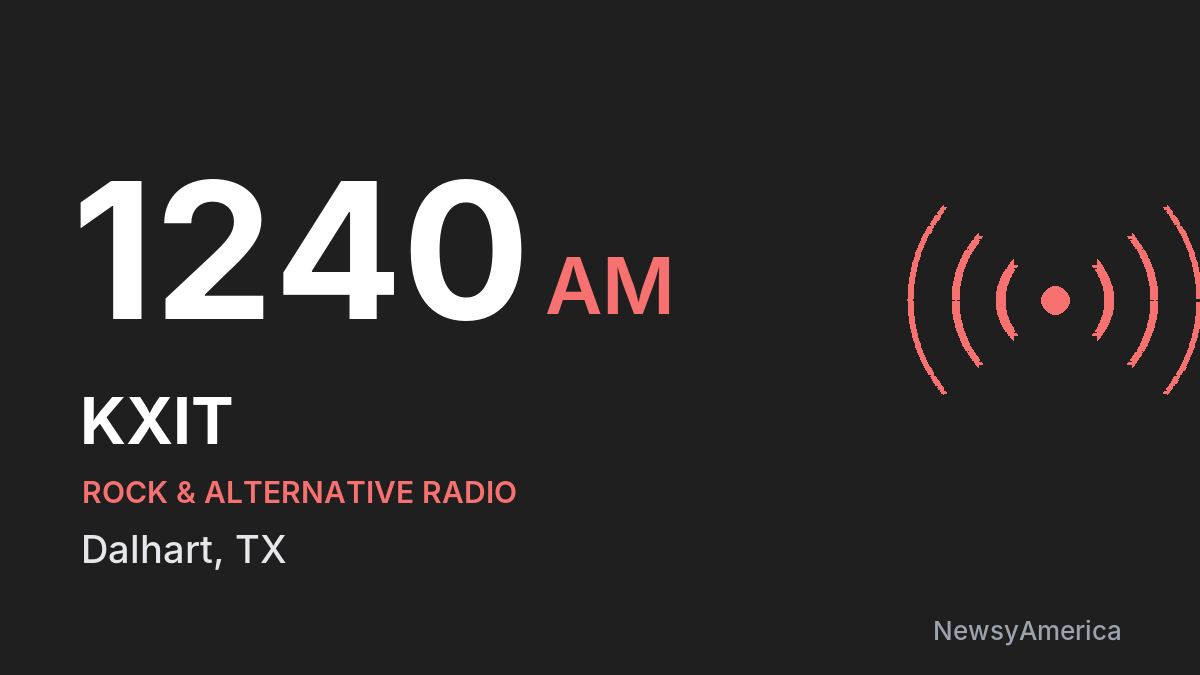 KXIT 1240 AM – Dalhart