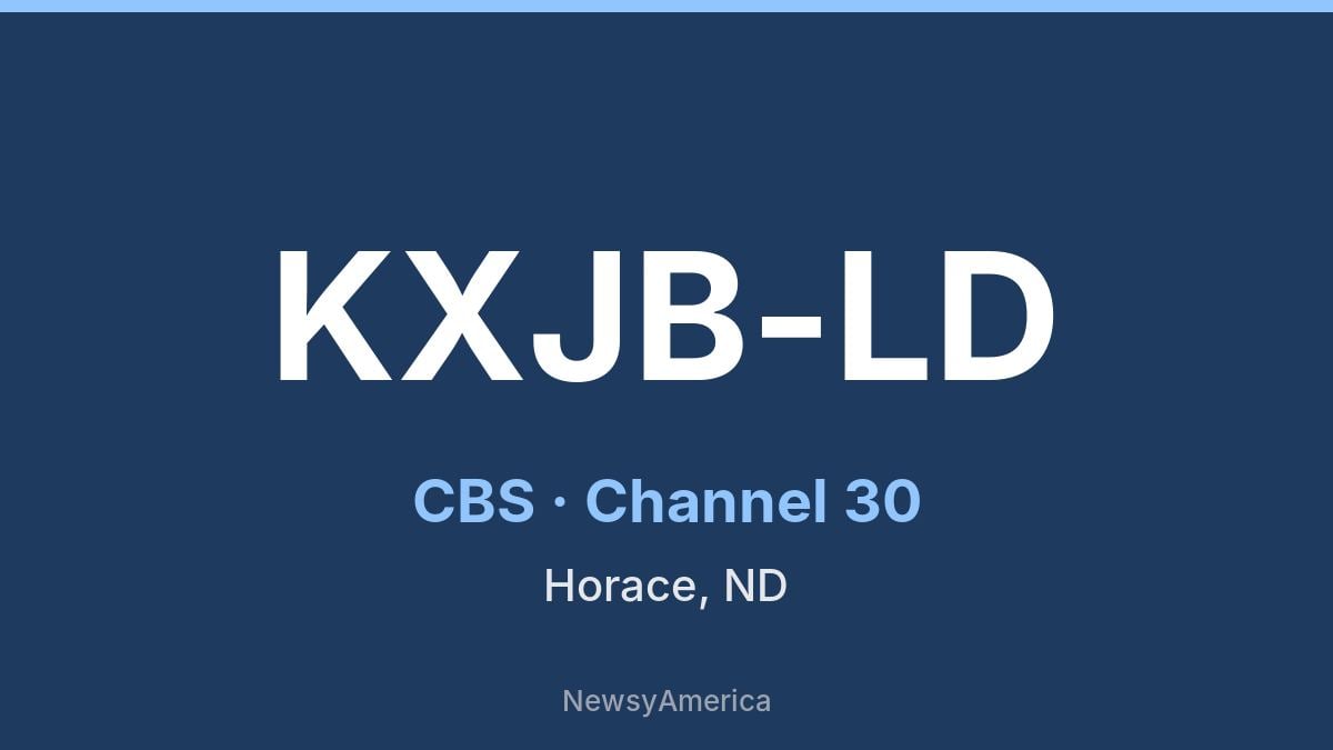 KXJB-LD – CBS 30 Horace