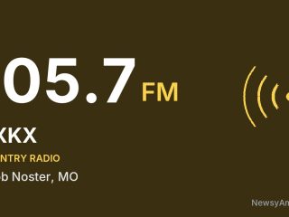 KXKX 105.7 FM, Knob Noster, MO