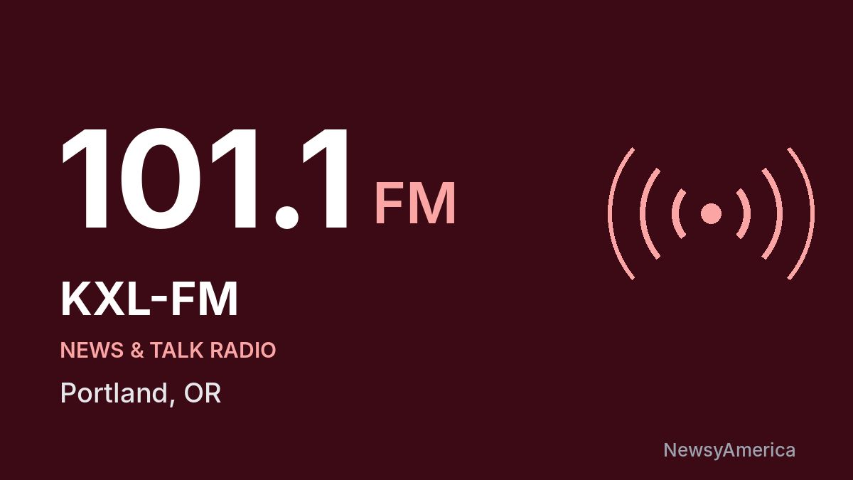 KXL-FM 101.1 FM – Portland