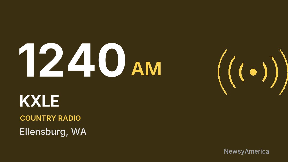 KXLE 1240 AM – Ellensburg