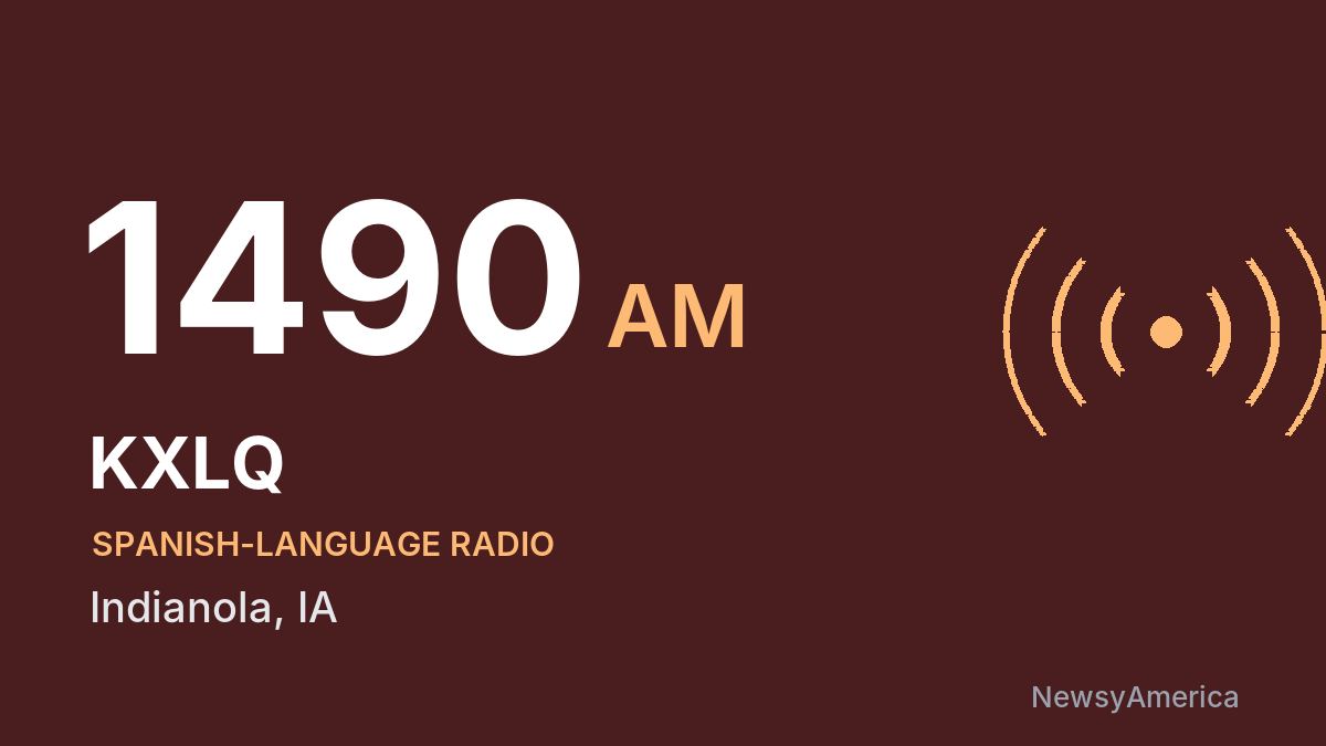 KXLQ 1490 AM – Indianola