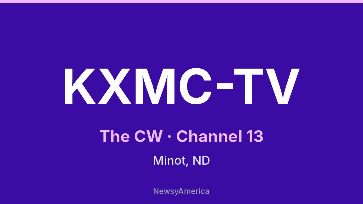 KXMC-TV – The CW 13 Minot