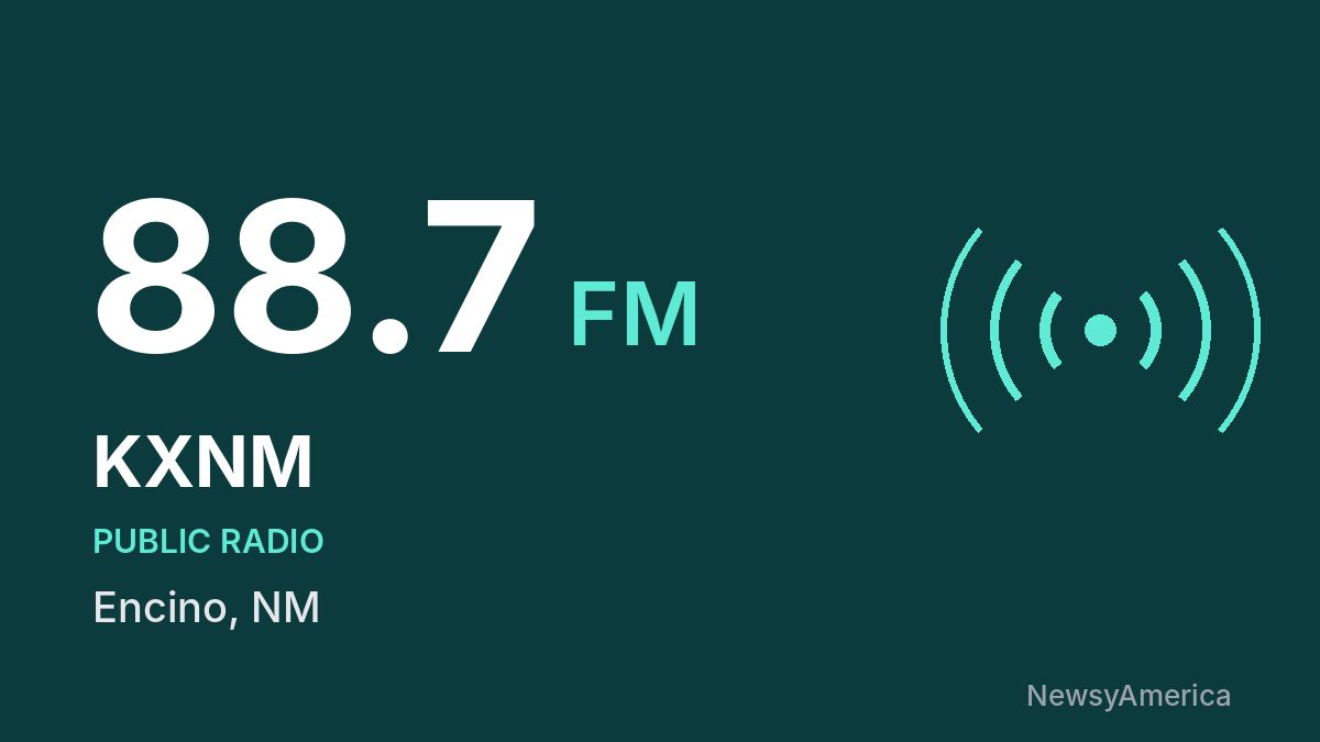 KXNM 88.7 FM – Encino