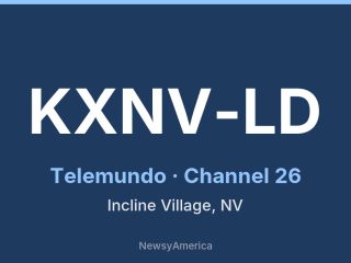 KXNV-LD channel 26, Incline Village, NV