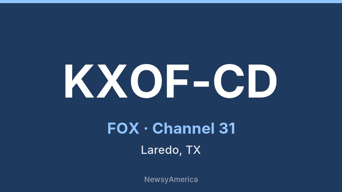 KXOF-CD – FOX 31 Laredo